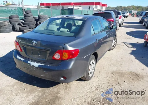 2010 Toyota Corolla Le z USA, uszkodzony, nr VIN 2T1BU4EE9AC249901